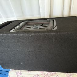 New Condition Kicker Woofer For Sale With Amplifier 