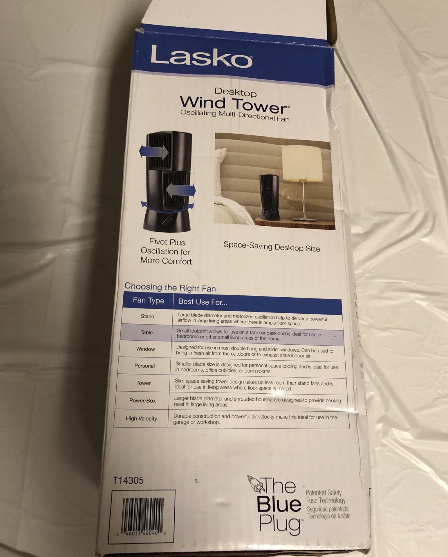 Lasko Desktop Wind Tower Fan