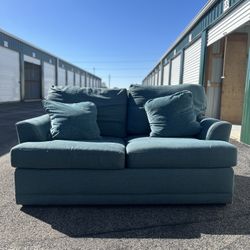Blue Loveseat Couch