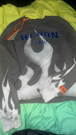 Heron Preston Low Flames Sweatshirt (Size small)