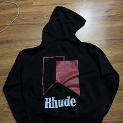 Rhude Hoodie Size Medium