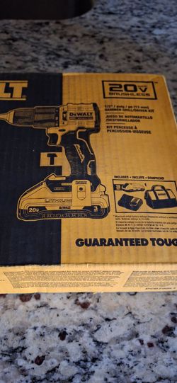 Brand New Dewalt 20v Brushless Atomic Hammer Drill set $140