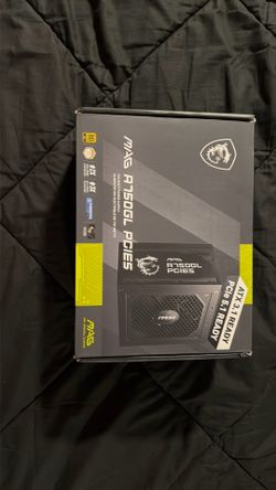 MSI MAG A750GL PCIE5 750W 80+ Gold Fully Modular Power Supply