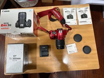 Canon EOS Rebel T6 DSLR Camera Bundle