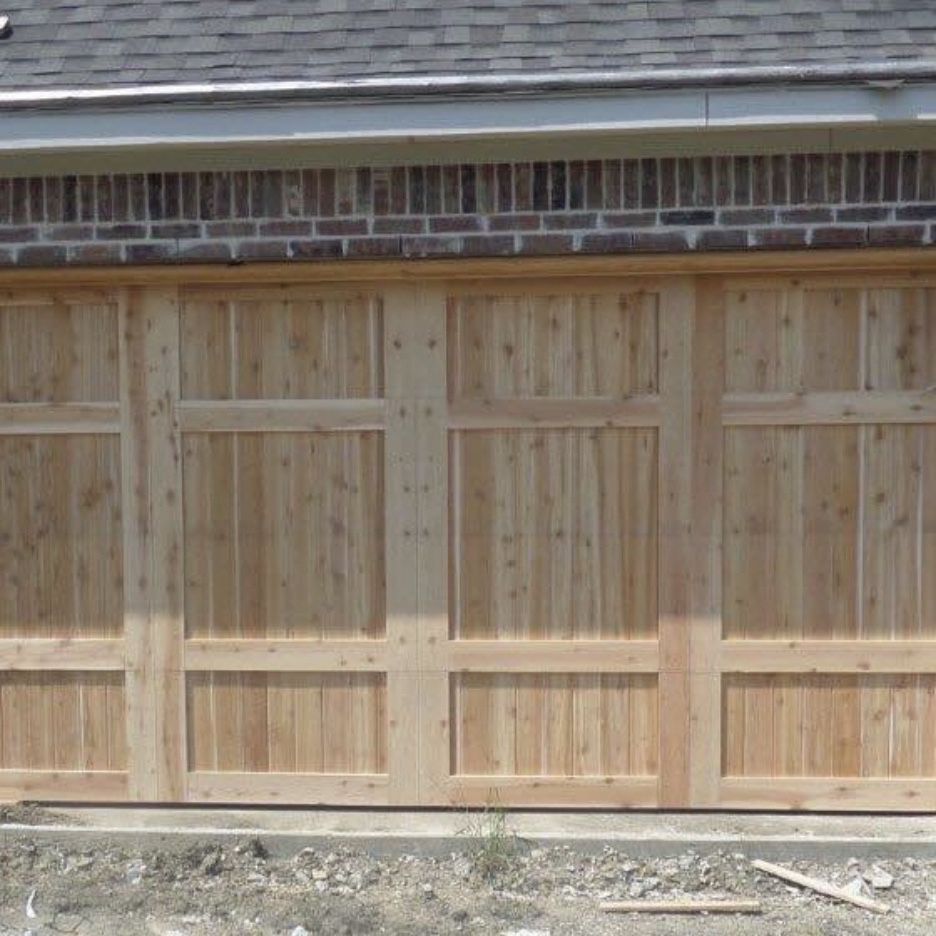 Cedar Garage Door