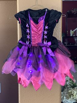 Little girls fairy costume with lights