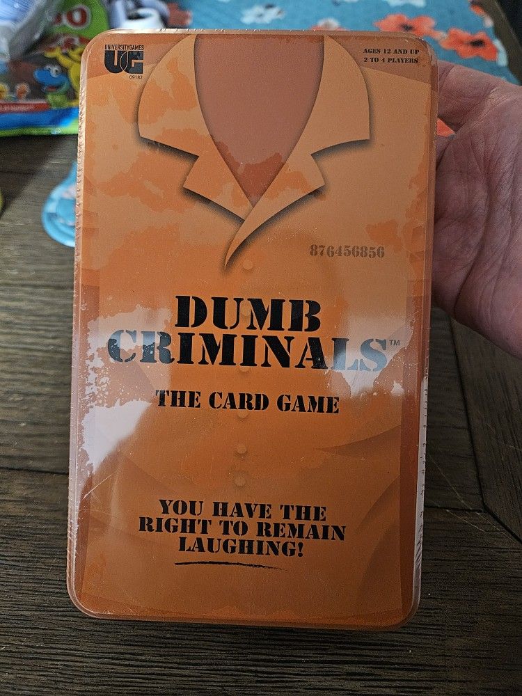 Dumb Criminals Card Game