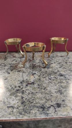 Brass Stand, Sets Of 3