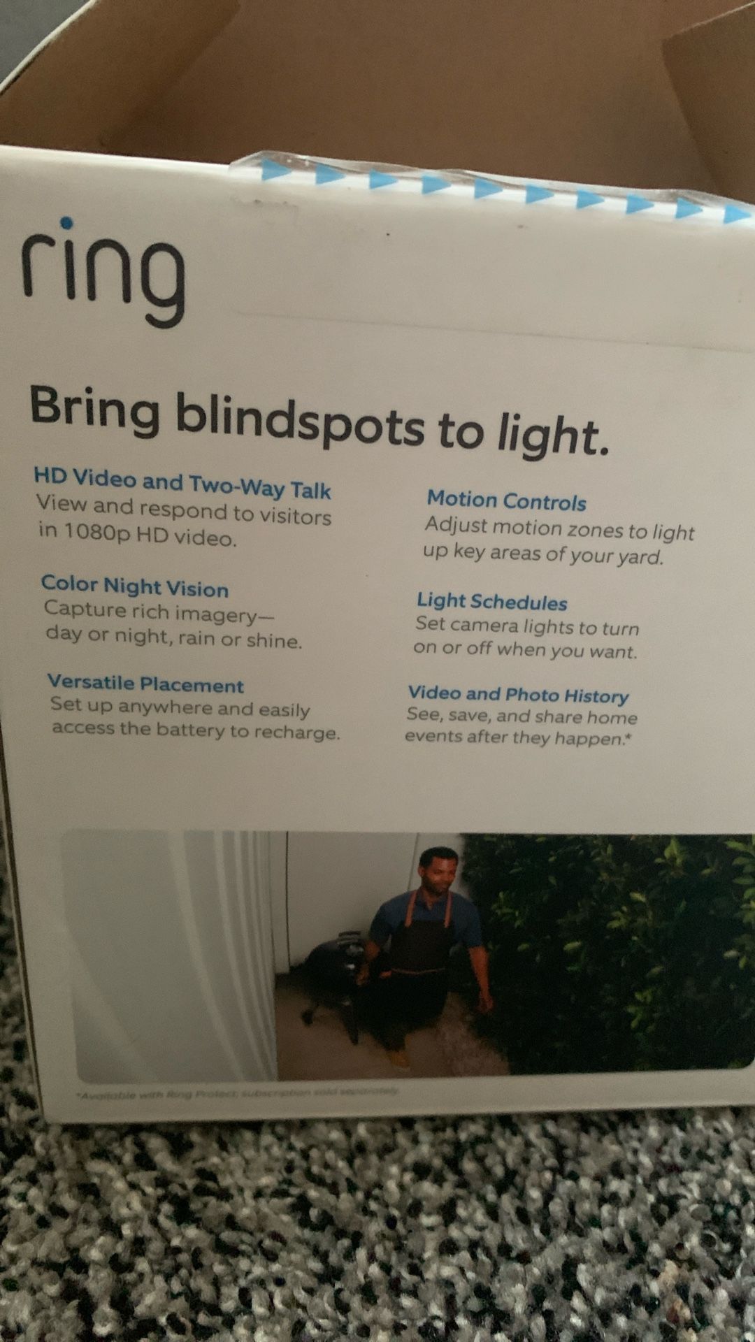 $80Spotlight Cam PLUS ( Lights & Siren ) Ring Camera