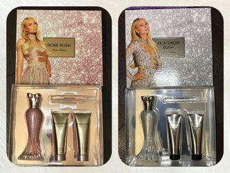 Paris Hilton Rose Rush And Platinum Rush Set
