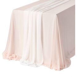 Ling Moments Sheer Blush Table Cloth