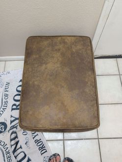 Brown ottoman