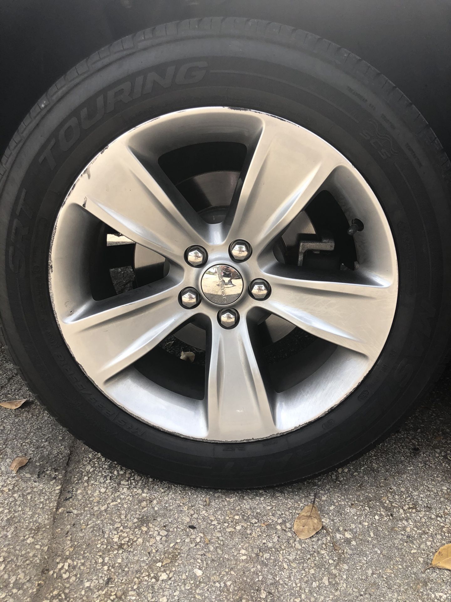 Dodge Challenger factory wheels