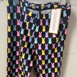 Gold Sheep Bunny Leggings 