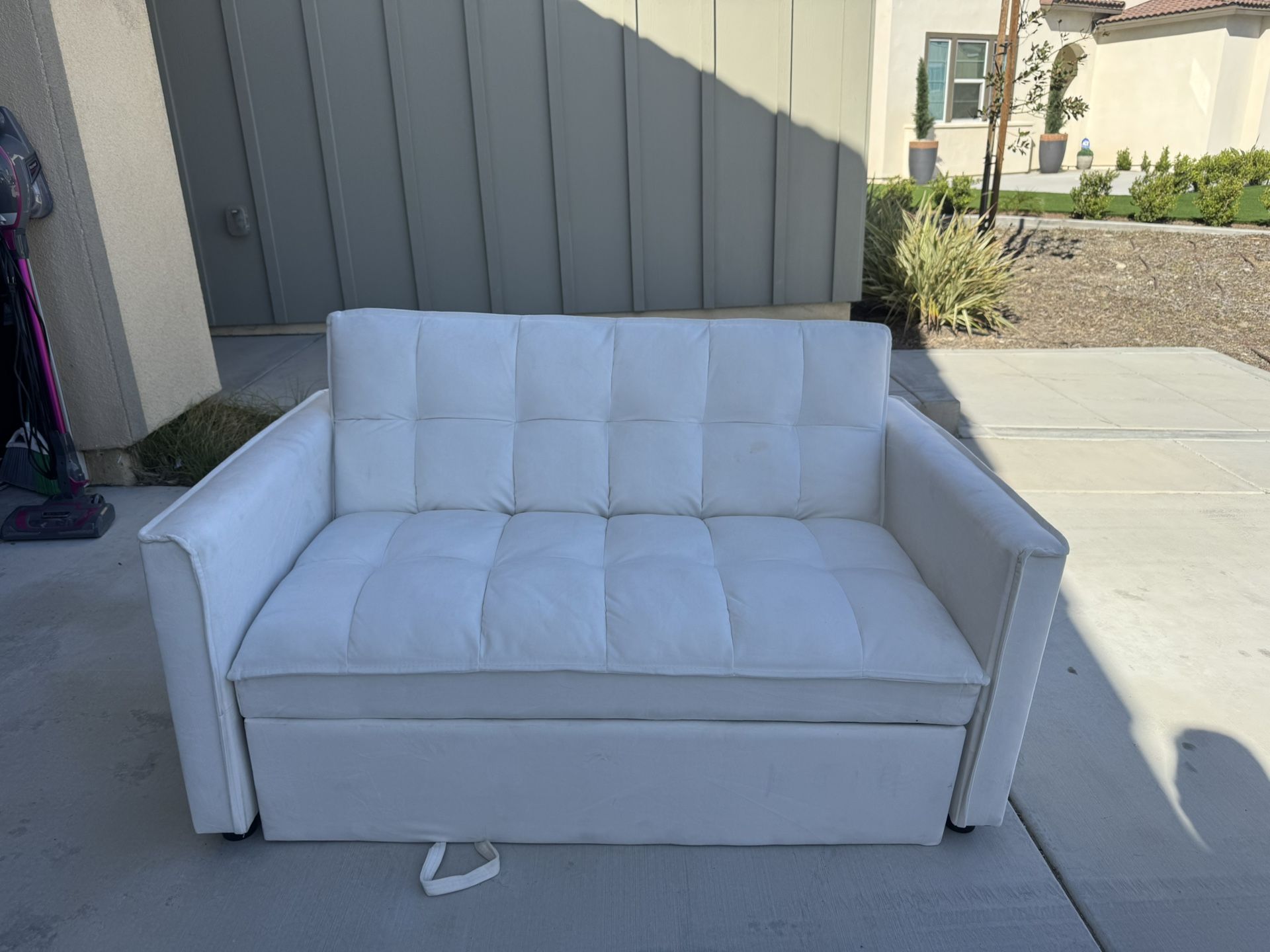 Small White Couch