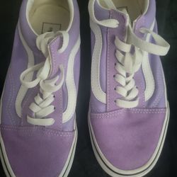 Lilac Purple Old Skool Vans