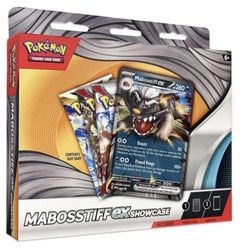 Pokemon Mabosstiff EX Showcase Box