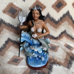 12" Yemaya Statue Yemoja Yoruba Santeria Lucumi African Goddess