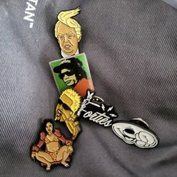 6 New Pins Forties And Shorties