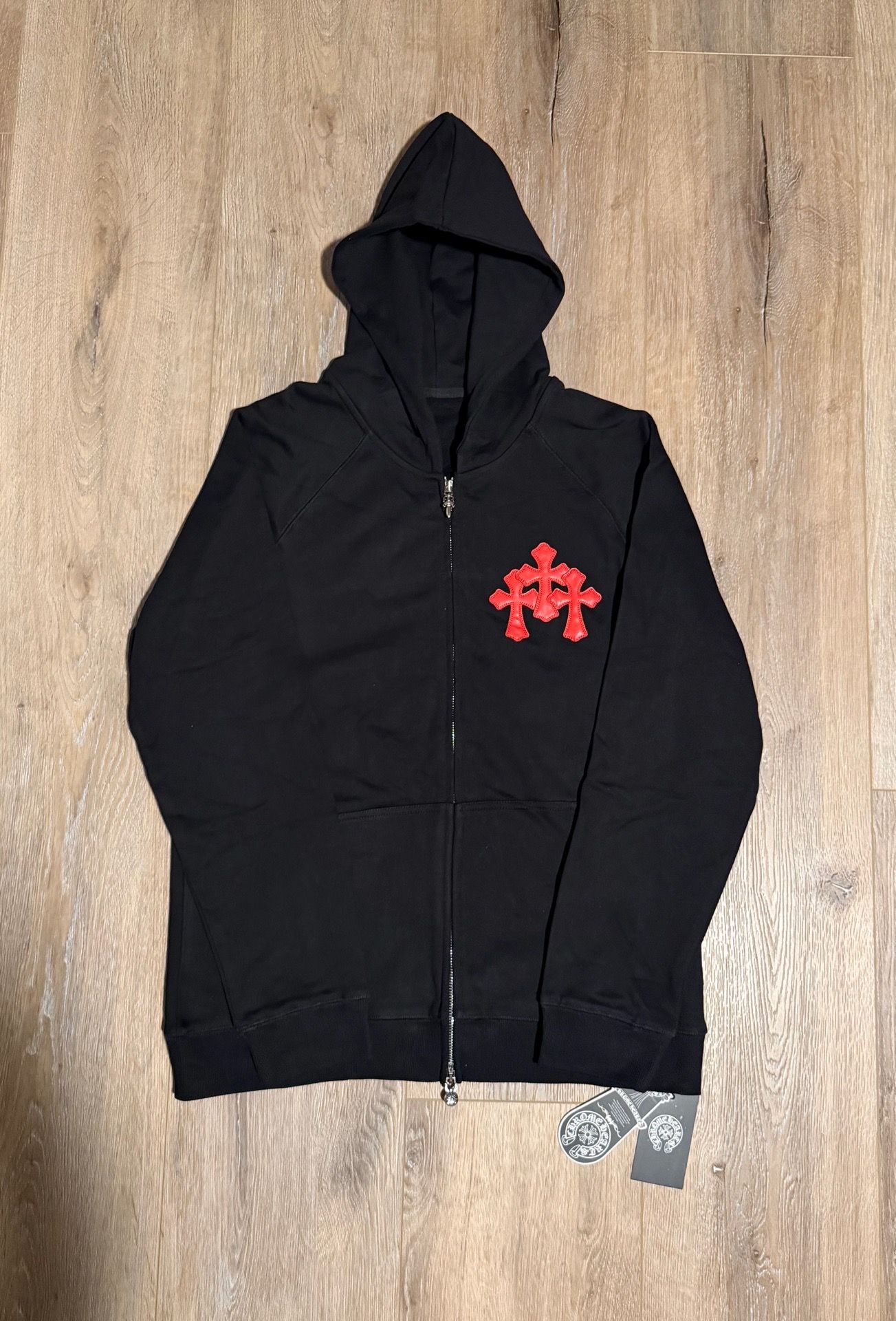 Chrome Hearts double zip up jacket