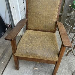 Antique Queen Throne Chair 