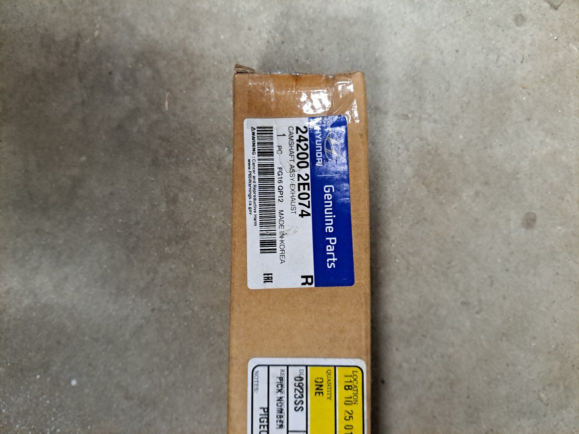 Cam Shaft Exhaust Brand New In Box 