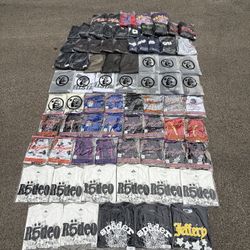 BAPE T-Shirts, EE shorts, Spider hoodies, Denim tear hoodies