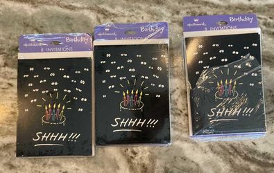 Birthday invitations