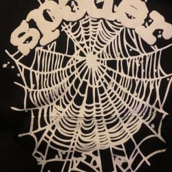 Black OG Web Sp5der Hoodie