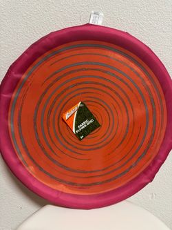 Band new. Banzai Fabric Flying 14” Disc Frisbee outdoor fun toy party favor