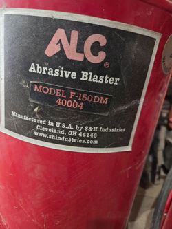ALC abrasive blaster