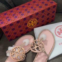 Pink Tory Burch Sandals
