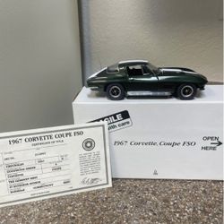 DANBURY MINT 1967 FSO CORVETTE COUPE