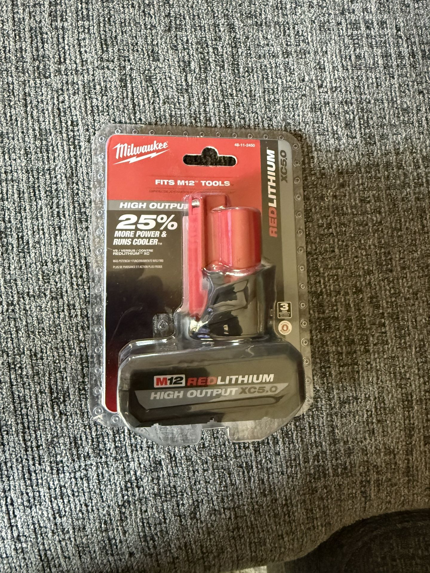M12 Milwaukee High Output Xc 5.0