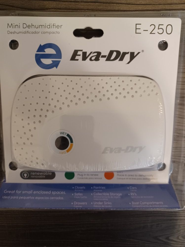 Eva Dry E-250 Mini Dehumidifier (New)