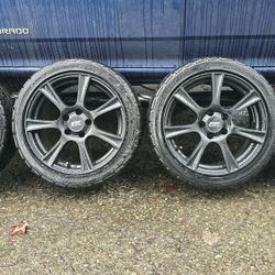 Sport Edition A8-2 Wheels + Brand New BFGoodrich Tires 17" 5x112