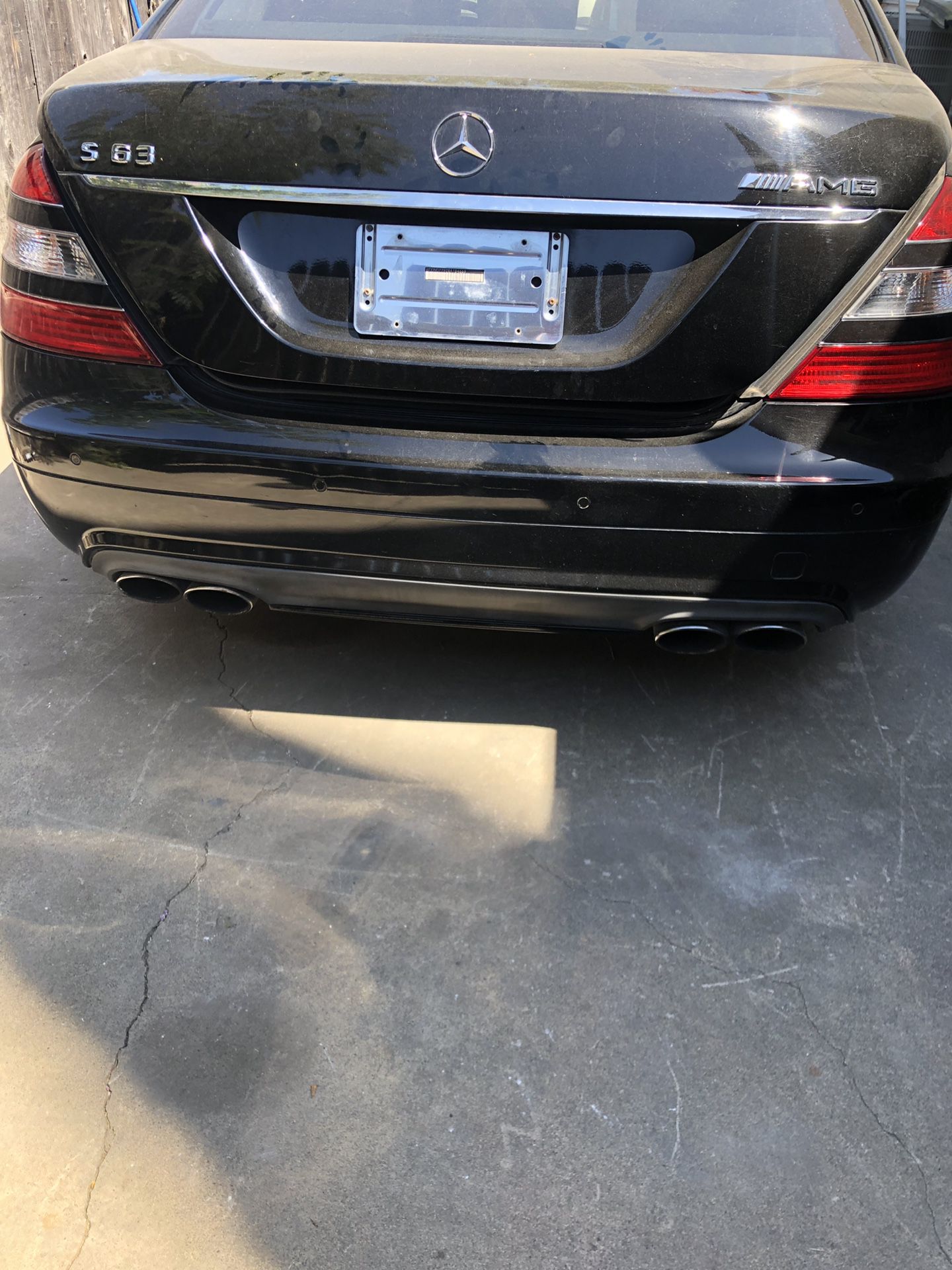 2008 Mercedes S63 AMG Parts only.