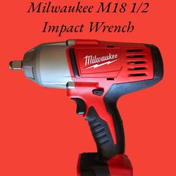 Milwaukee M18 1/2 Impact Wrench (Tool-Only) 