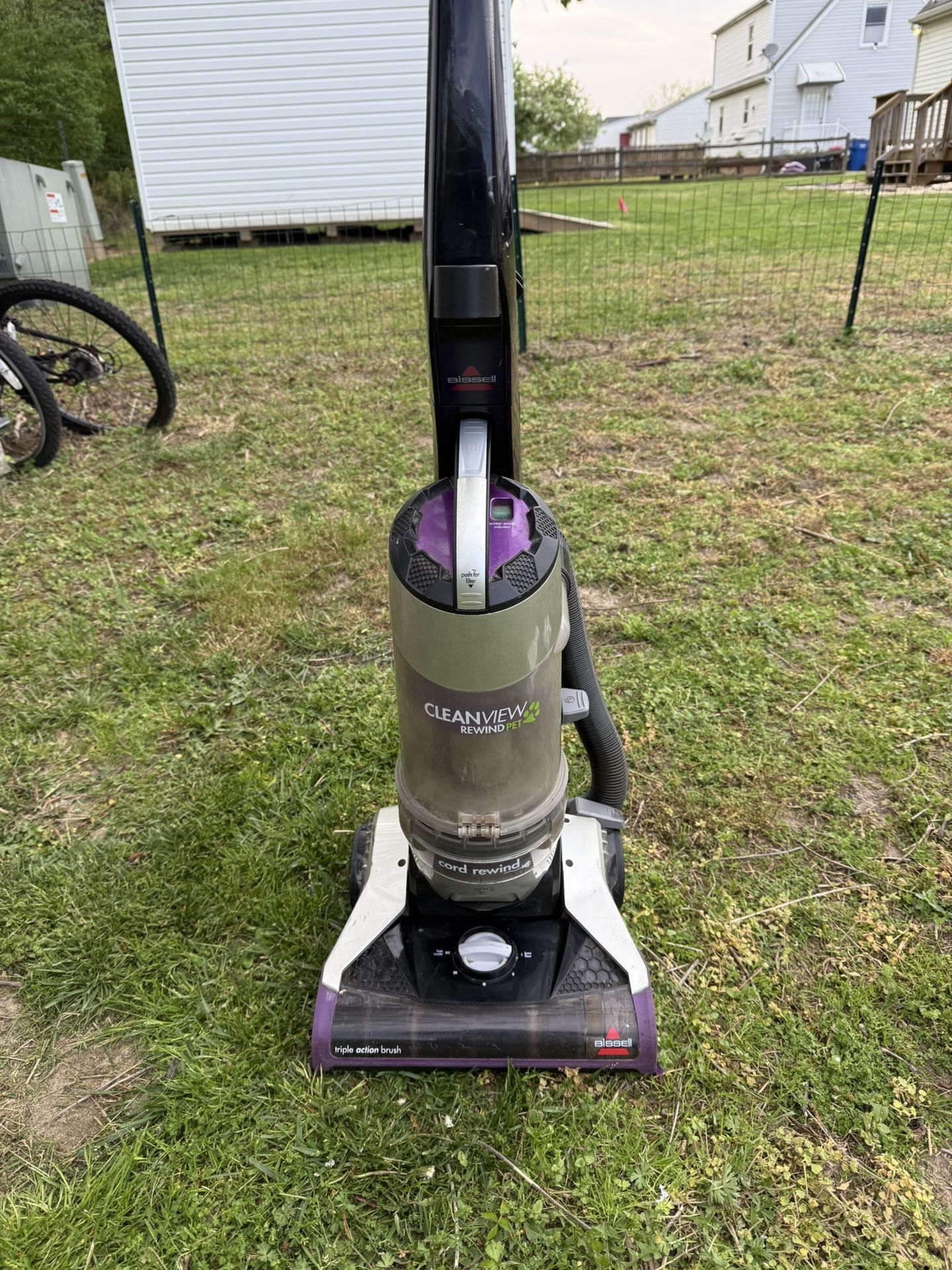 Bissell cleanveiw rewind pet turbo vacuum