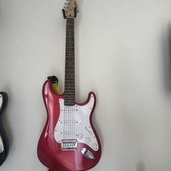 Squier Red Sparkle Stratocaster