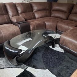 Reclining Sectional Available For Immediate Delivery