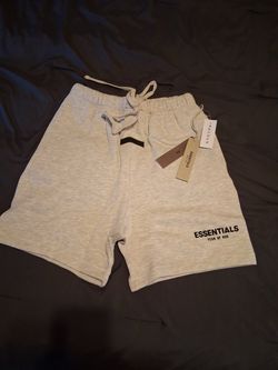 White essentials shorts