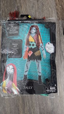 Nightmare before christmas sally  kids small 4 to6