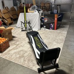 Total gym with attachments (fairly new)