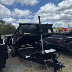 Dump Trailer 14,000lb 7x14x2