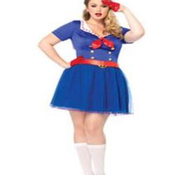 Ahoy There Honey Costume Size 1X