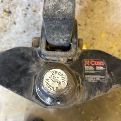 Tow hitch 2 5/18 ball 8000 lb tow weight