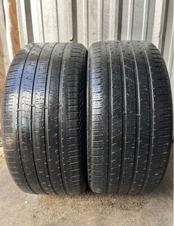 2 tires 285 40 22 Hankook