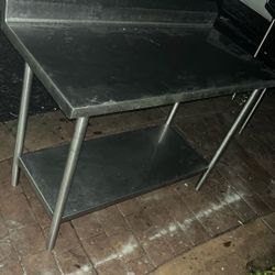 Table- Stainless Prep