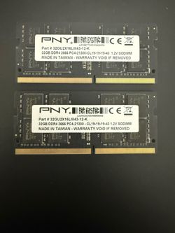 PNY 64GB (2x32GB) DDR4 SO-DIMM